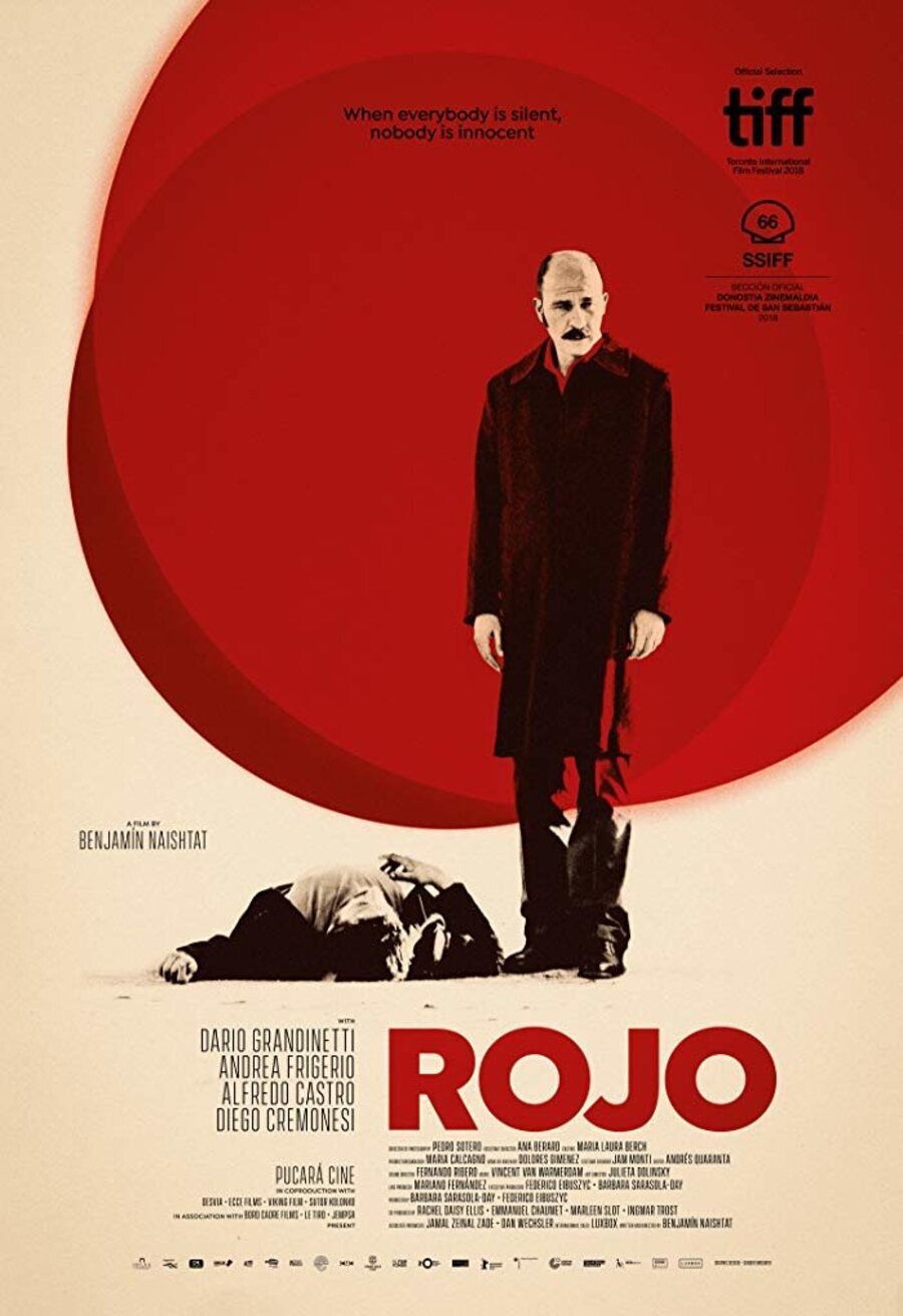 Cartel de Rojo - Póster inglés 'Rojo'