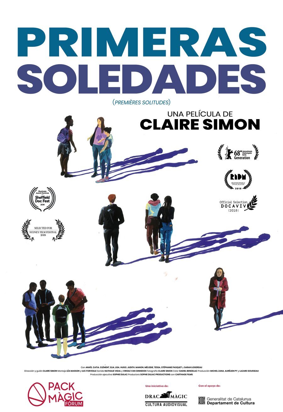 Cartel de Premières solitudes - Primeras soledades