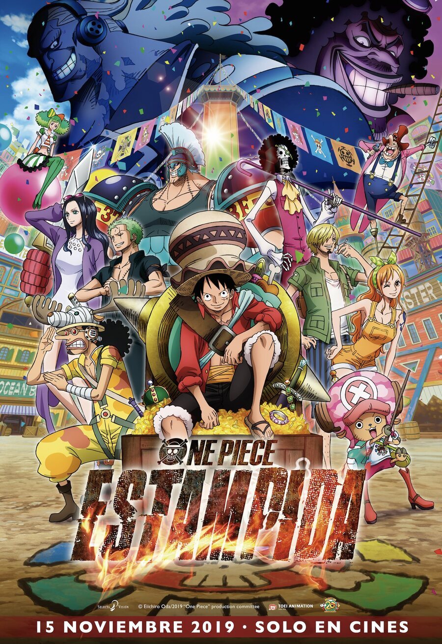 Cartel de One Piece: Stampede - España