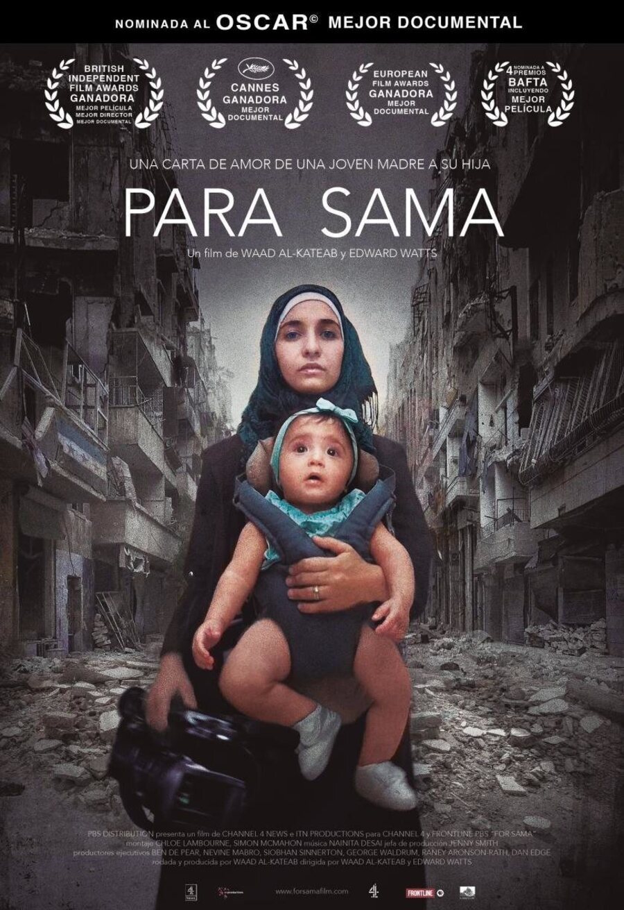 Cartel de For Sama - Para Sama - Póster Español