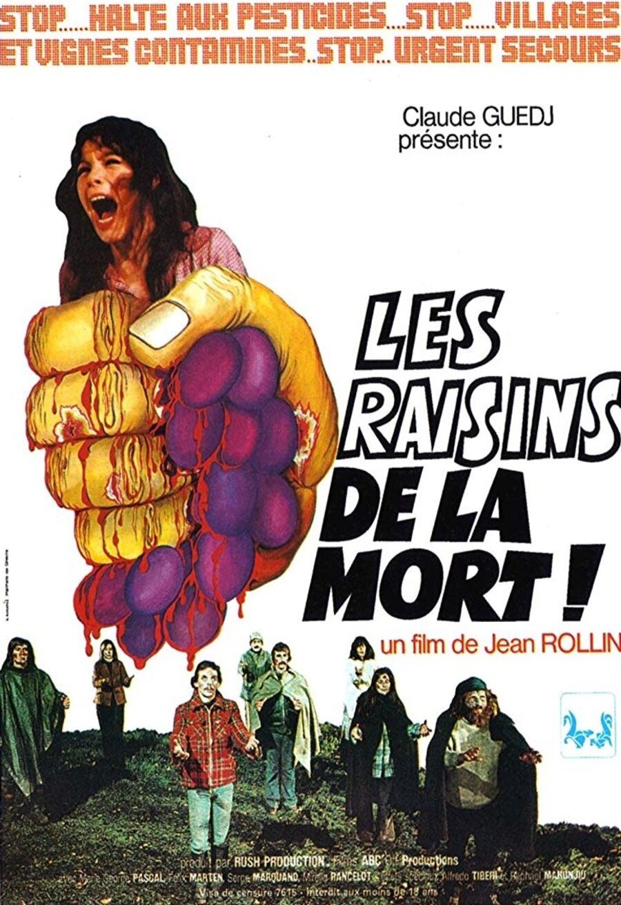 Cartel de Les raisins de la mort - Original