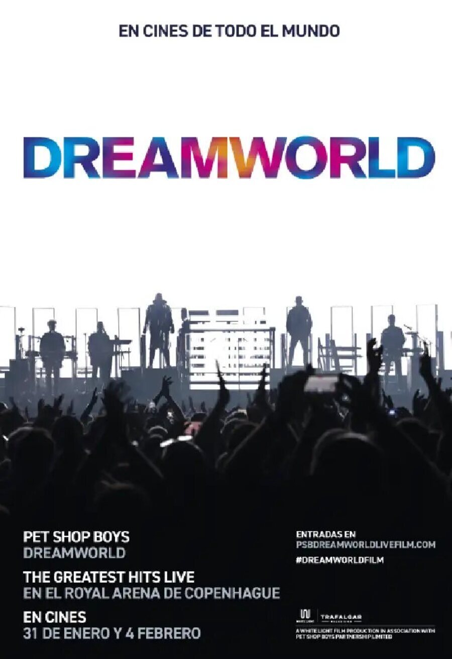 Cartel de Pet Shop Boys Dreamworld: The Greatest Hits Live at the Royal Arena Copenhagen - España