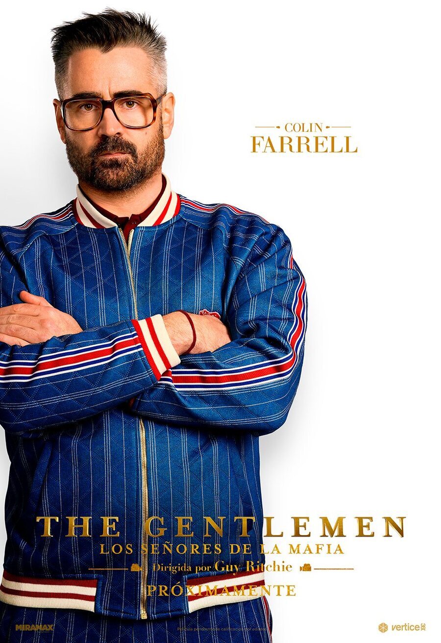 Cartel de Los Caballeros (The Gentlemen) - Póster Colin Farrell