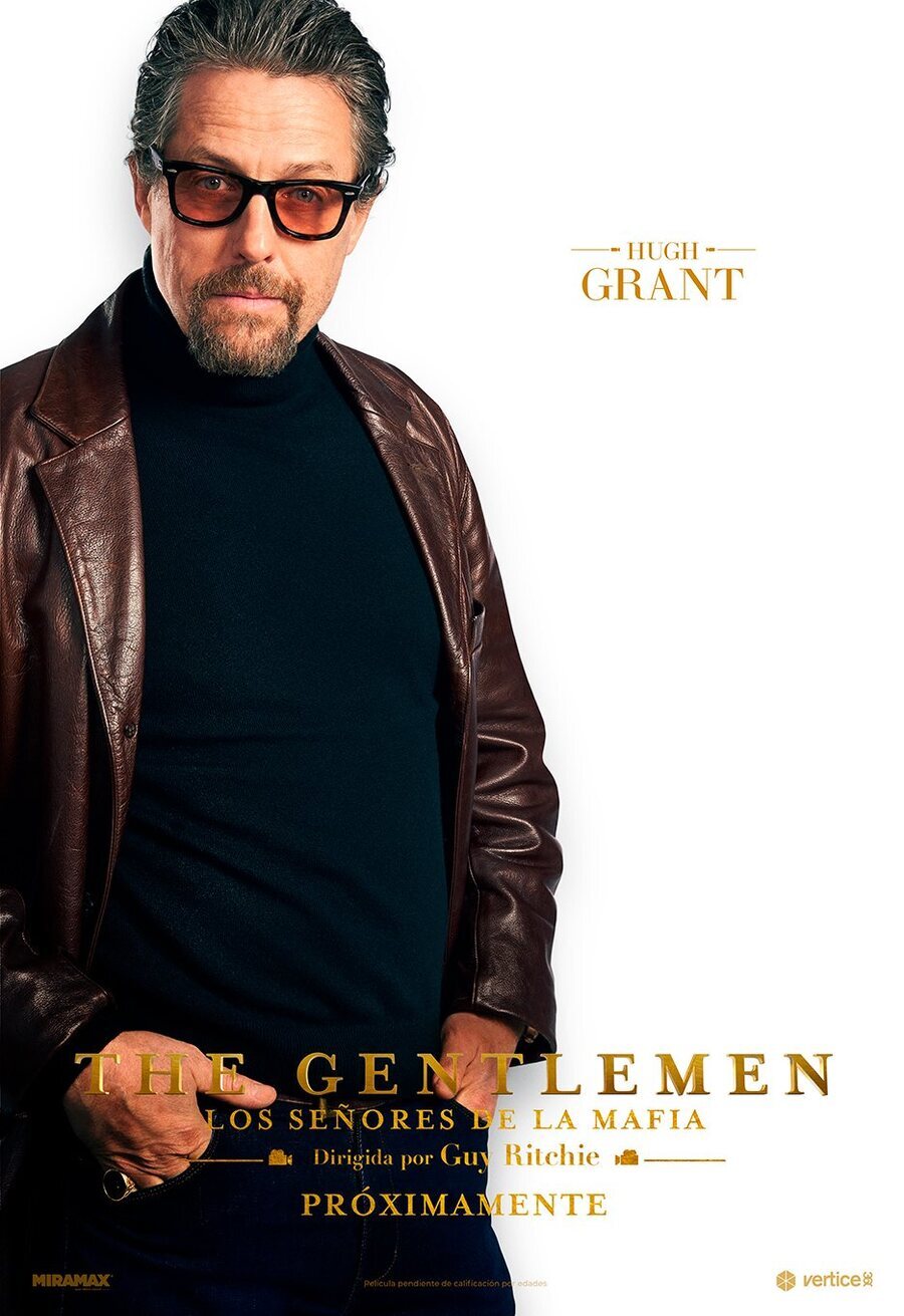 Cartel de Los Caballeros (The Gentlemen) - Póster Hugh Grant