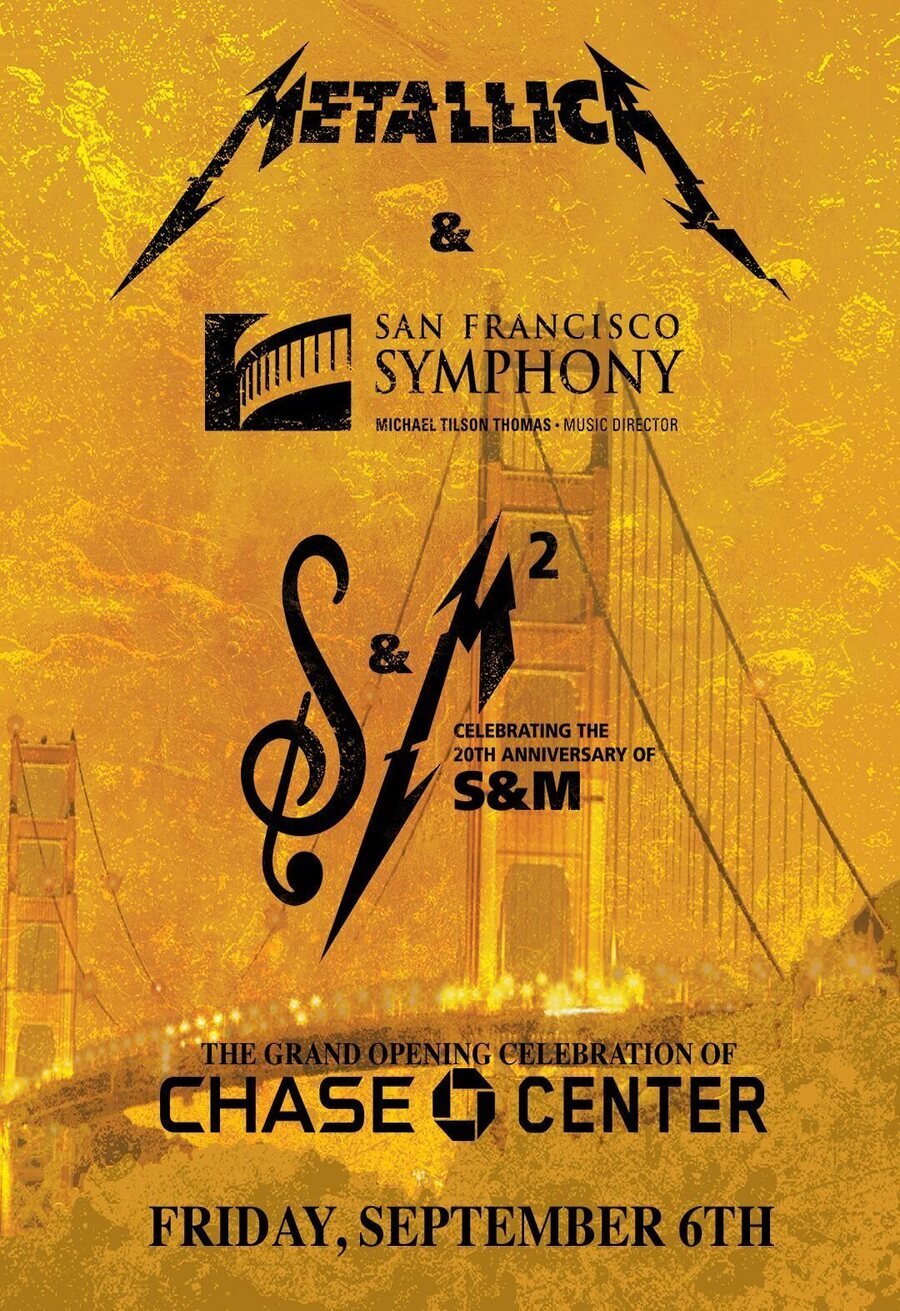 Cartel de Metallica & San Francisco Symphony - S&M2 - Metallica & San Francisco Symphony - S&M2 (Póster antiguo 2)