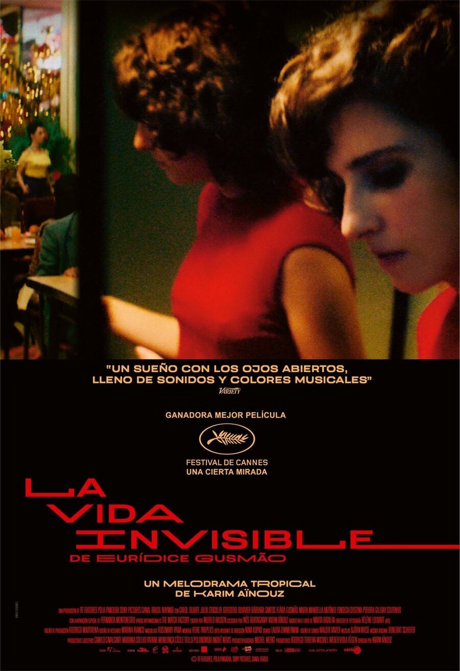 Cartel de La vida invisible de Eurídice Gusmão - La vida invisible de Eurídice Gusmão