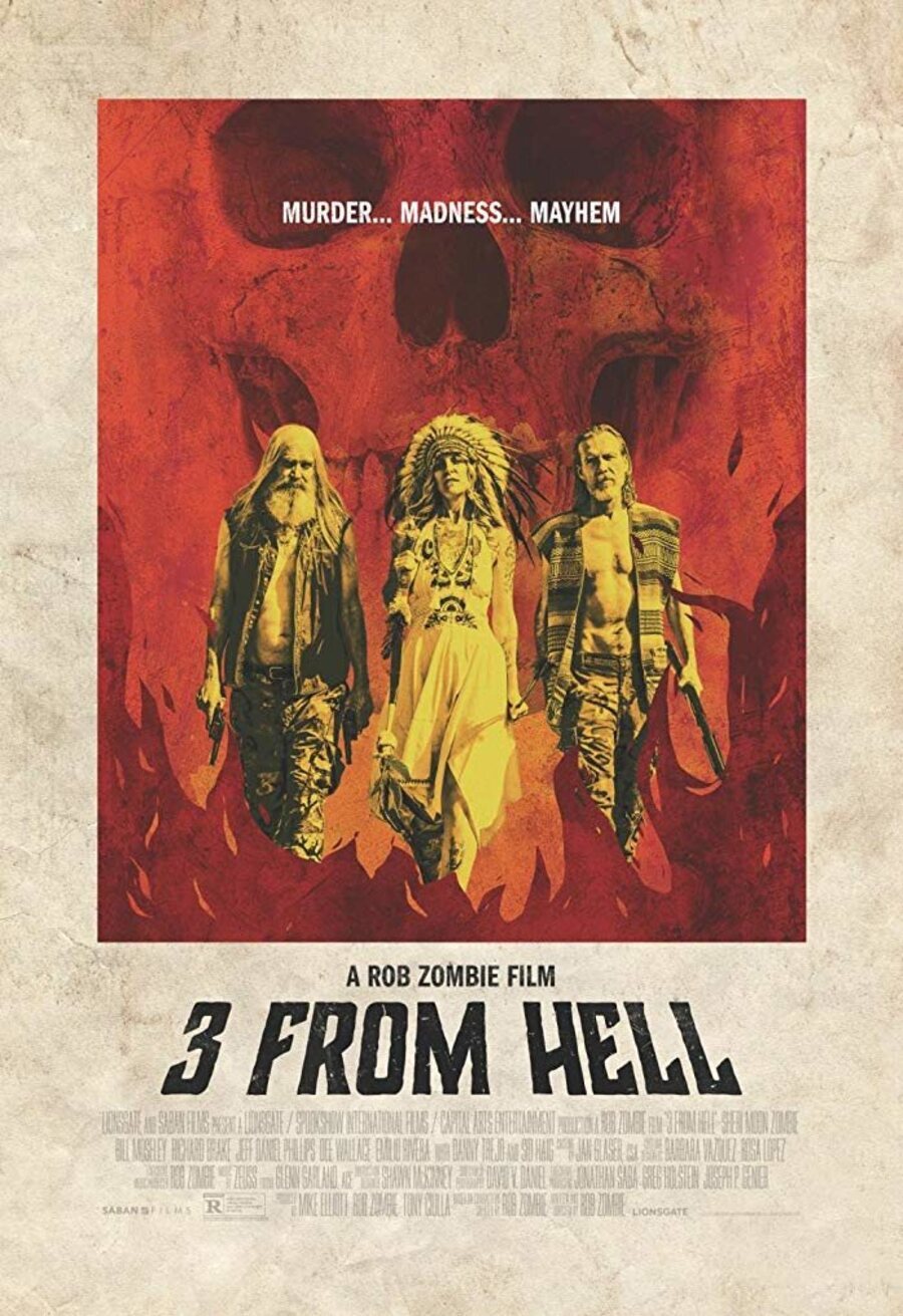 Cartel de Los 3 del infierno - Los 3 del infierno #2