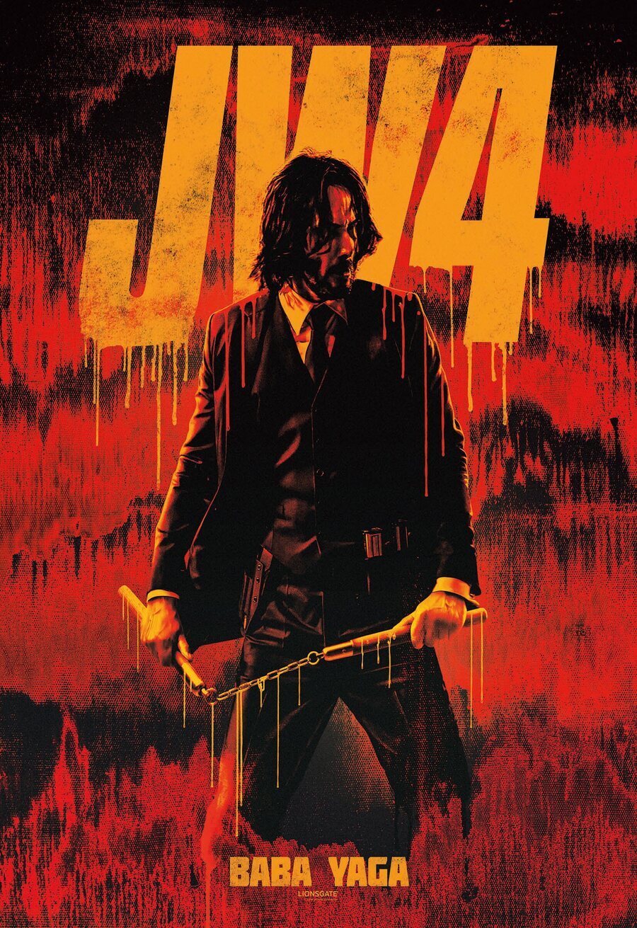 Cartel de John Wick 4 - Teaser EEUU