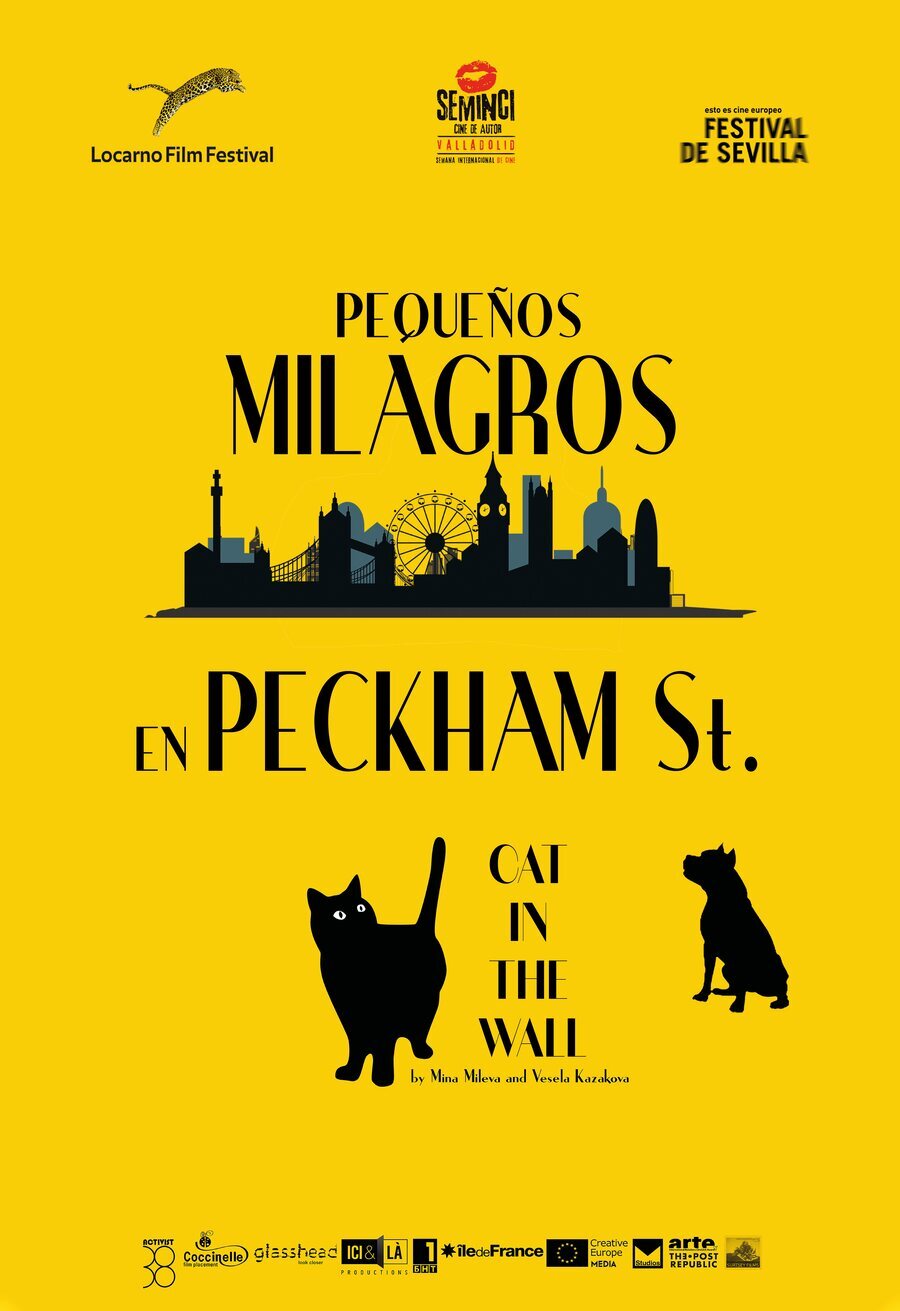 Cartel de Cat in the Wall - España