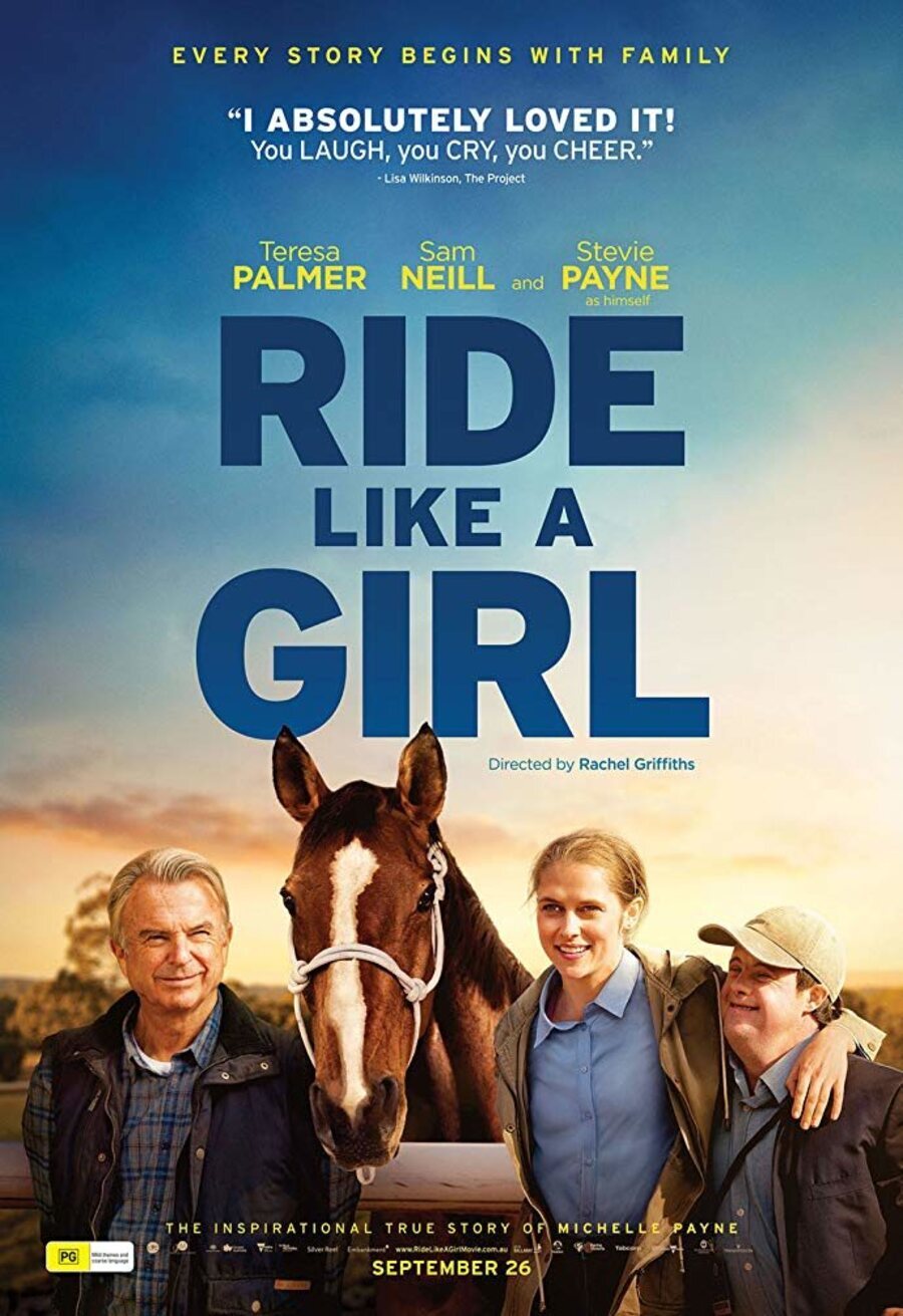 Cartel de Ride Like a Girl - Póster alternativo