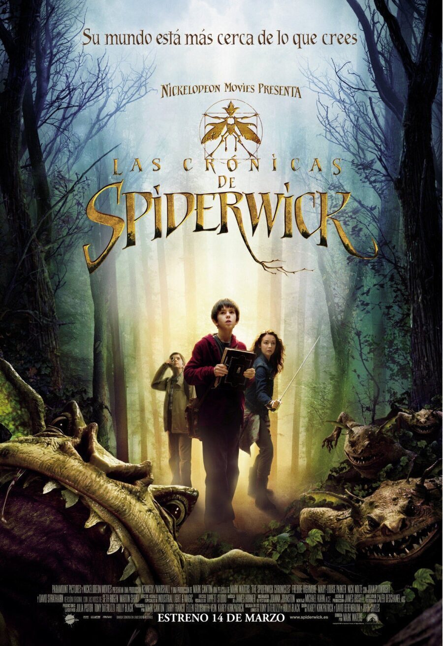 Cartel de Las crónicas de Spiderwick - España