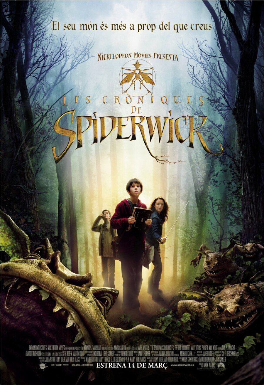 Cartel de Las crónicas de Spiderwick - Catalunya