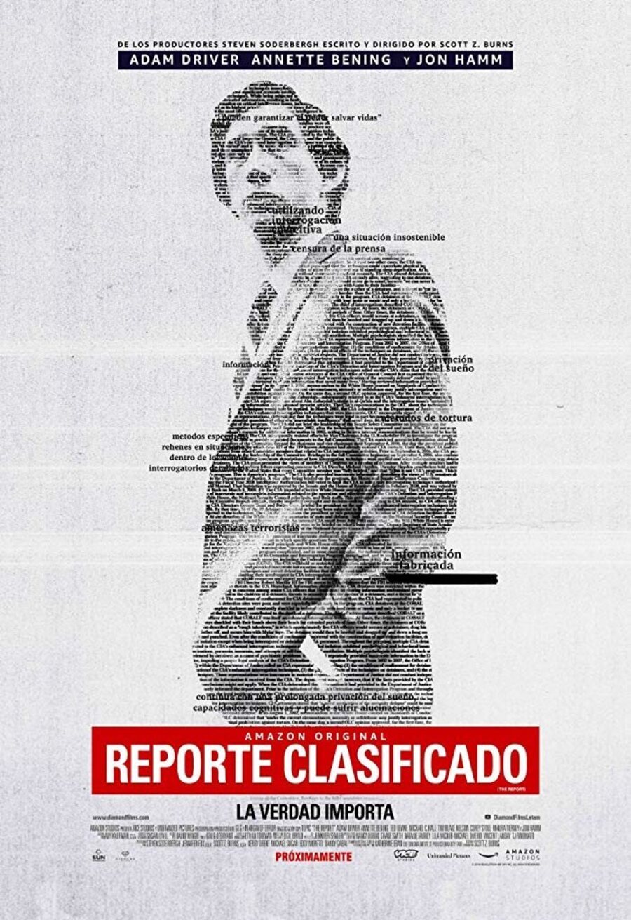 Cartel de Reporte clasificado - The Report