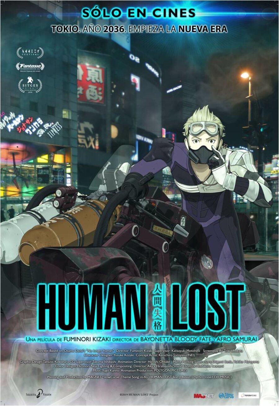 Cartel de Human Lost - España