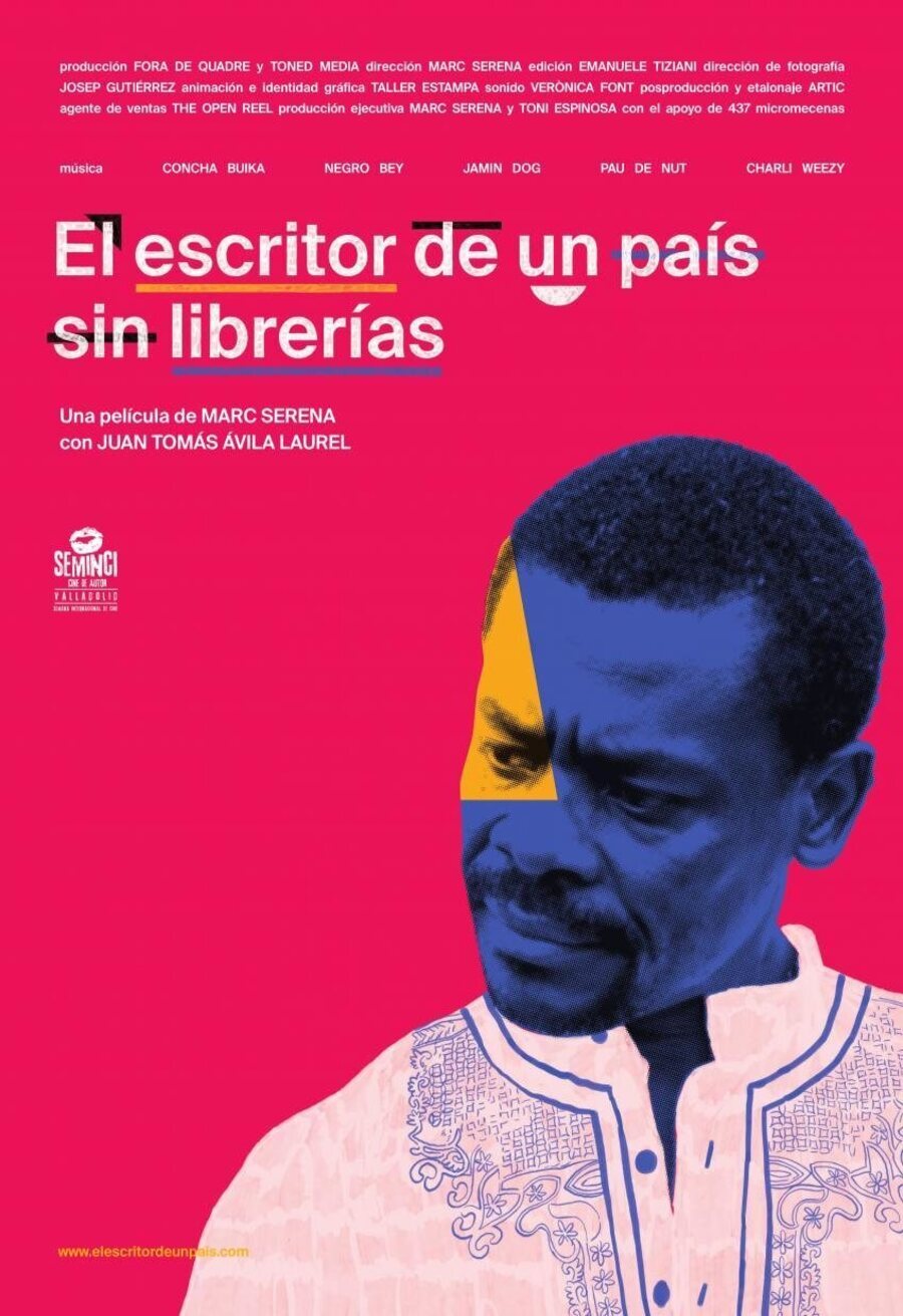 Cartel de El escritor de un país sin librerías - Póster 'El escritor de un país sin librerías'