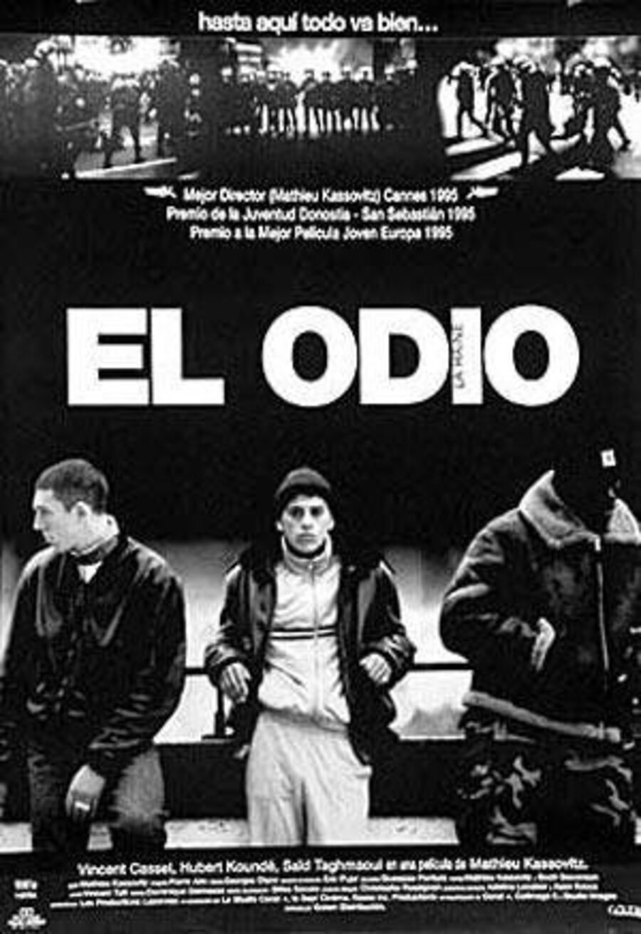 Cartel de El odio - España