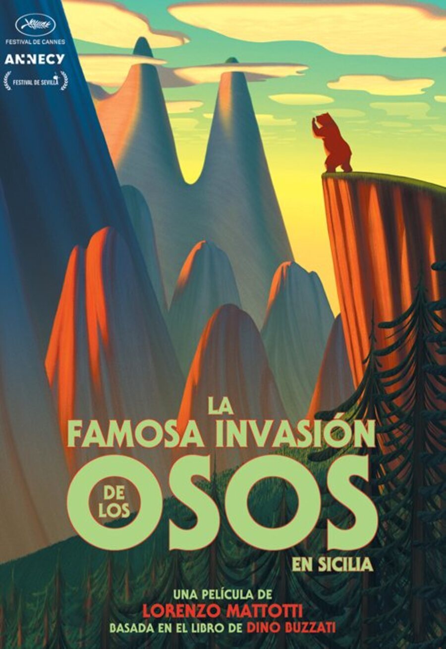 Cartel de El gran cuento de los osos - España