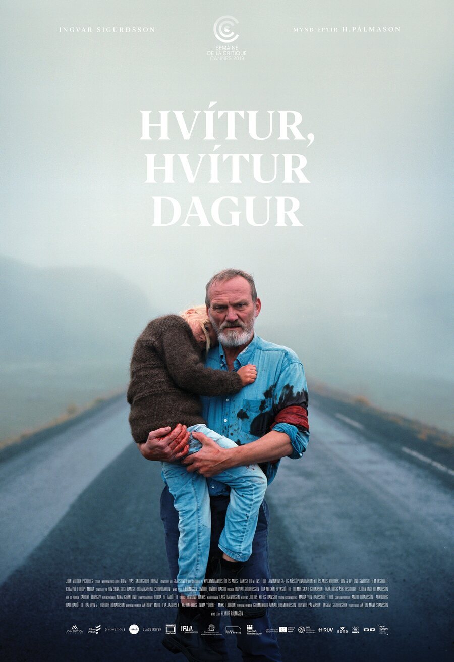 Cartel de Hvítur, hvítur dagur - Islandia