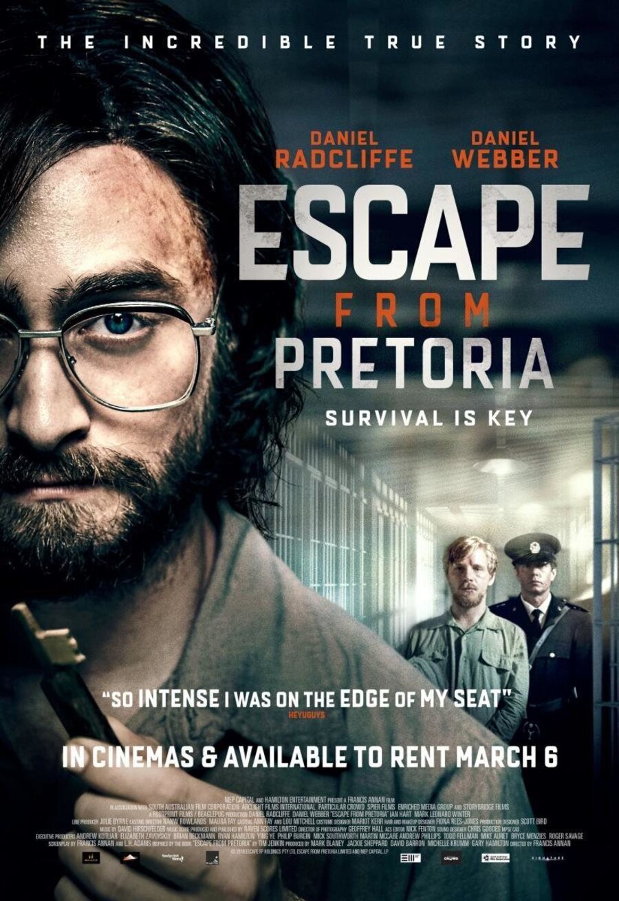 Cartel de Escape from Pretoria - Reino Unido