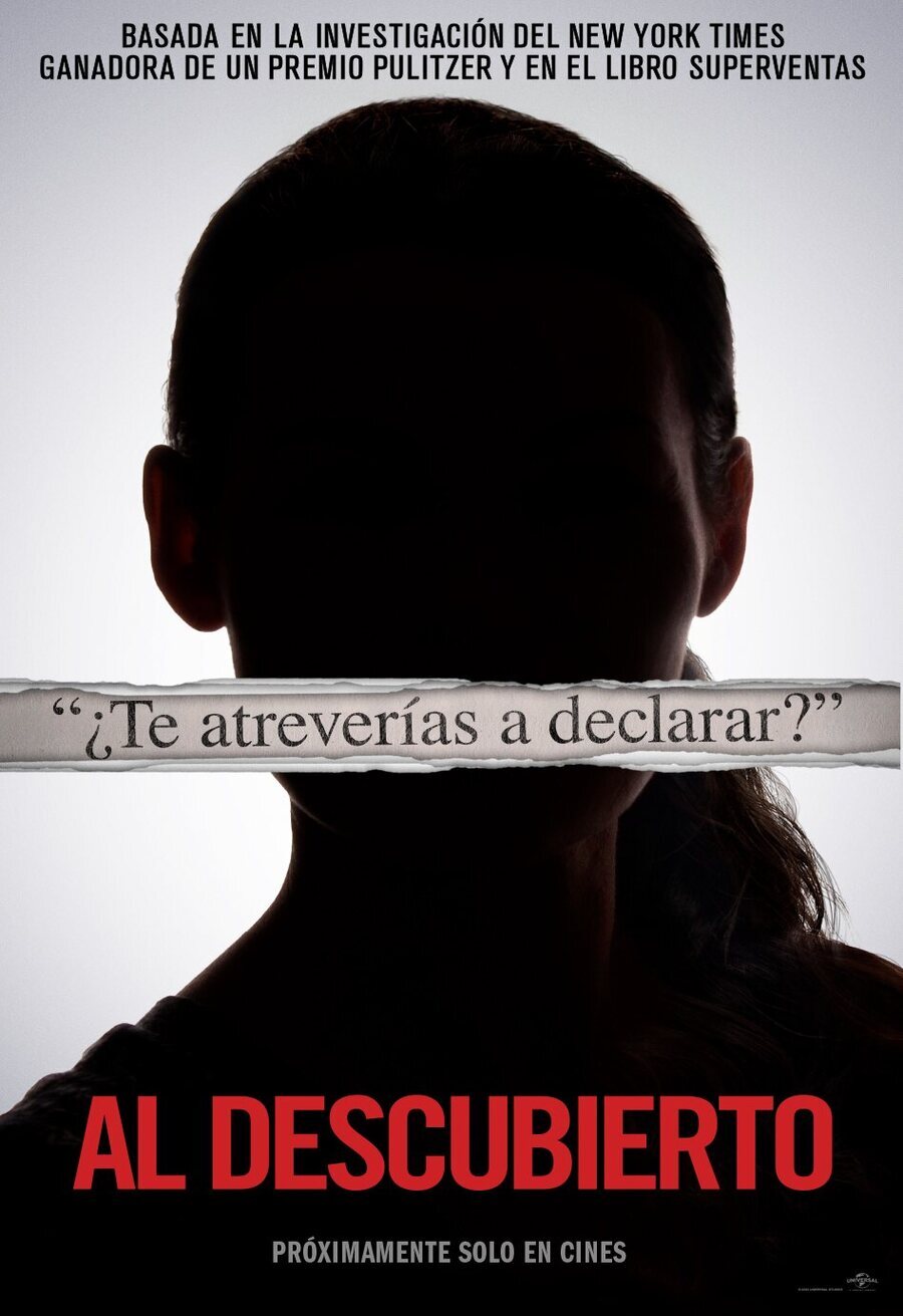 Cartel de She Said - Al descubierto