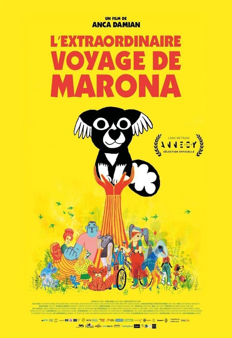 Cartel de L'extraordinaire voyage de Marona - Francia #1