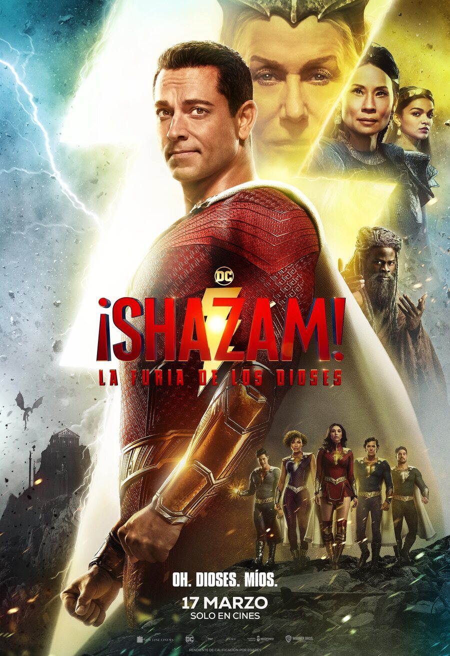 Cartel de ¡Shazam!: La Furia De Los Dioses - España