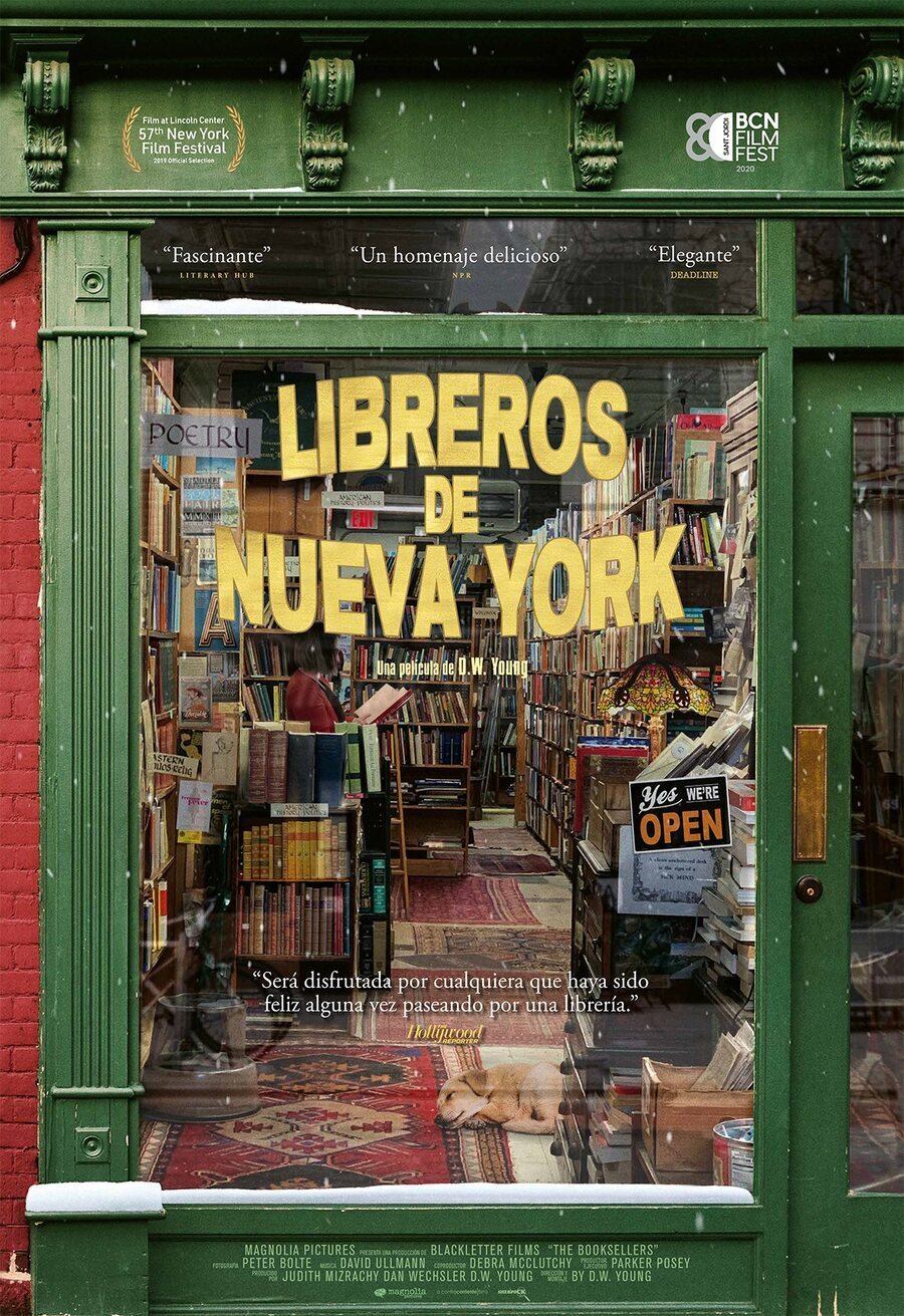 Cartel de The Booksellers - España