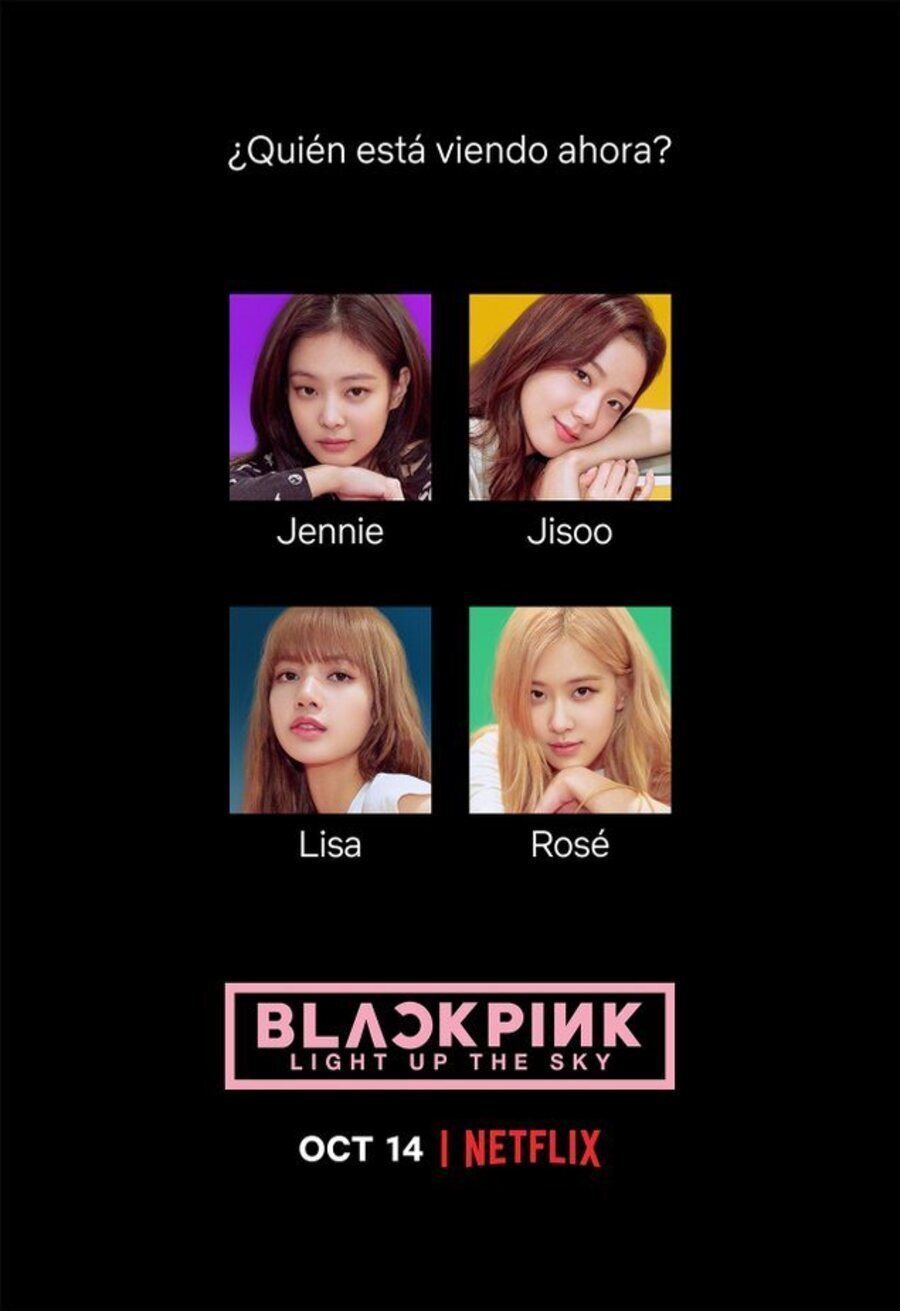 Cartel de BLACKPINK: Light Up the Sky - Latinoamerica