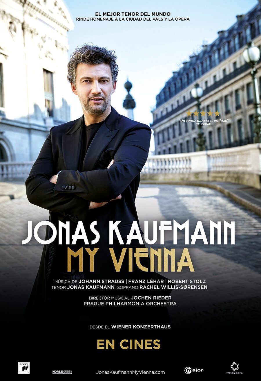 Cartel de Jonas Kaufmann: My Vienna - España