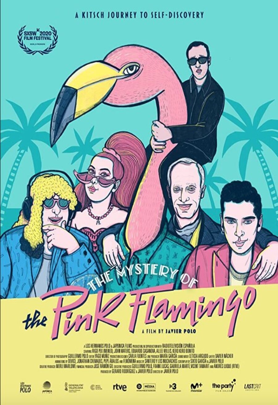 Cartel de The Mystery of the Pink Flamingo - España