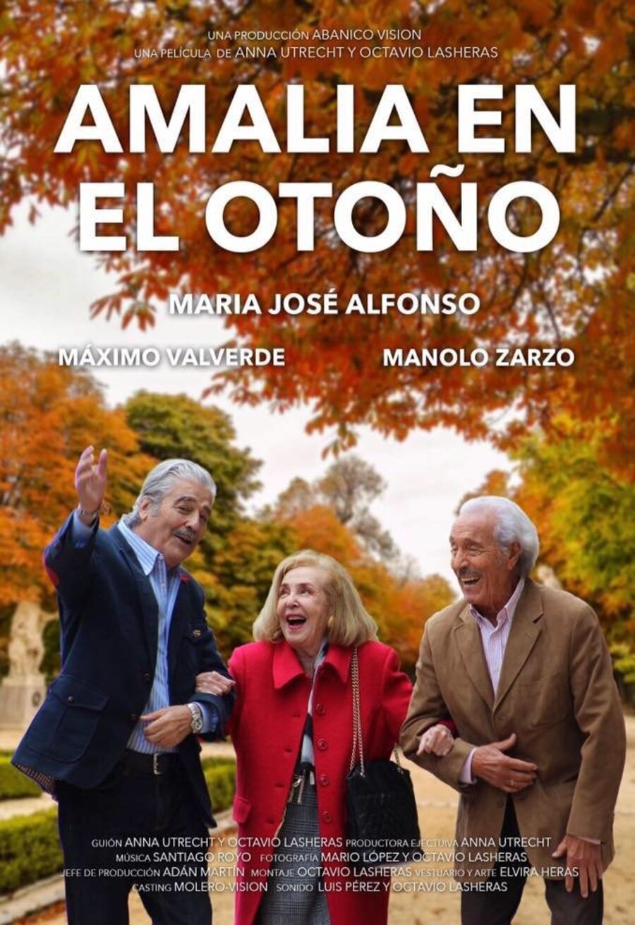 Cartel de Amalia en el otoño - España