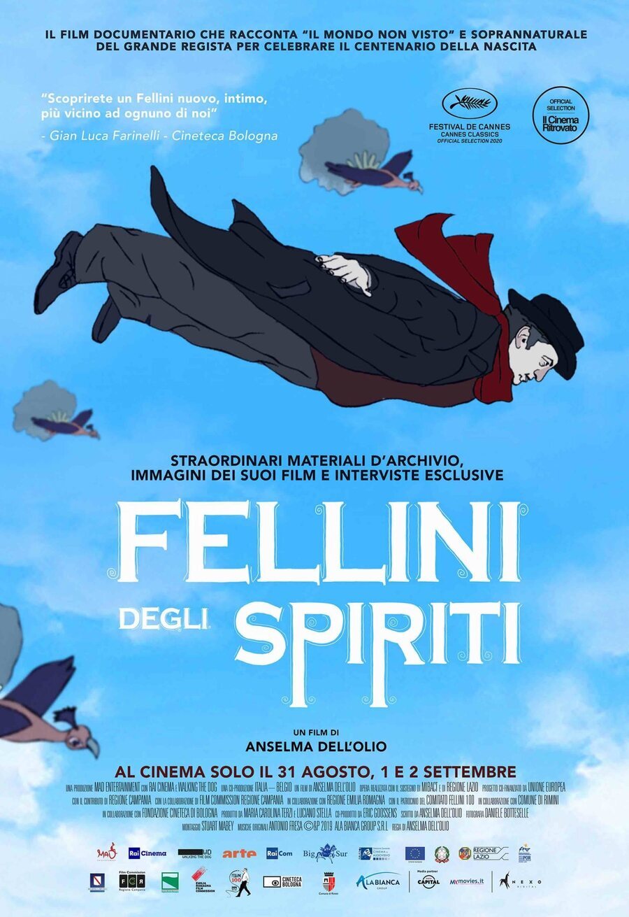 Cartel de Fellini degli spiriti - Italia