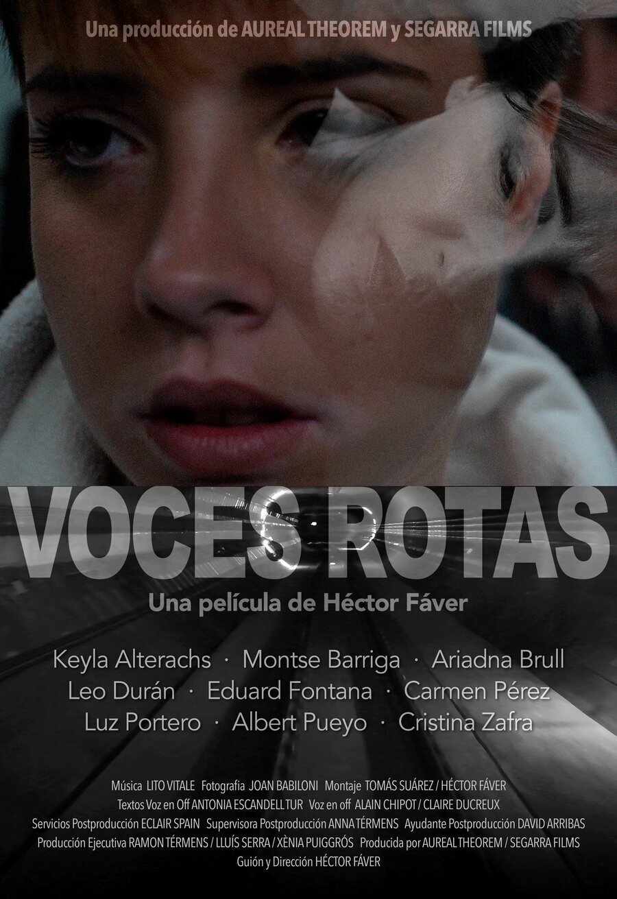 Cartel de Voces rotas - España