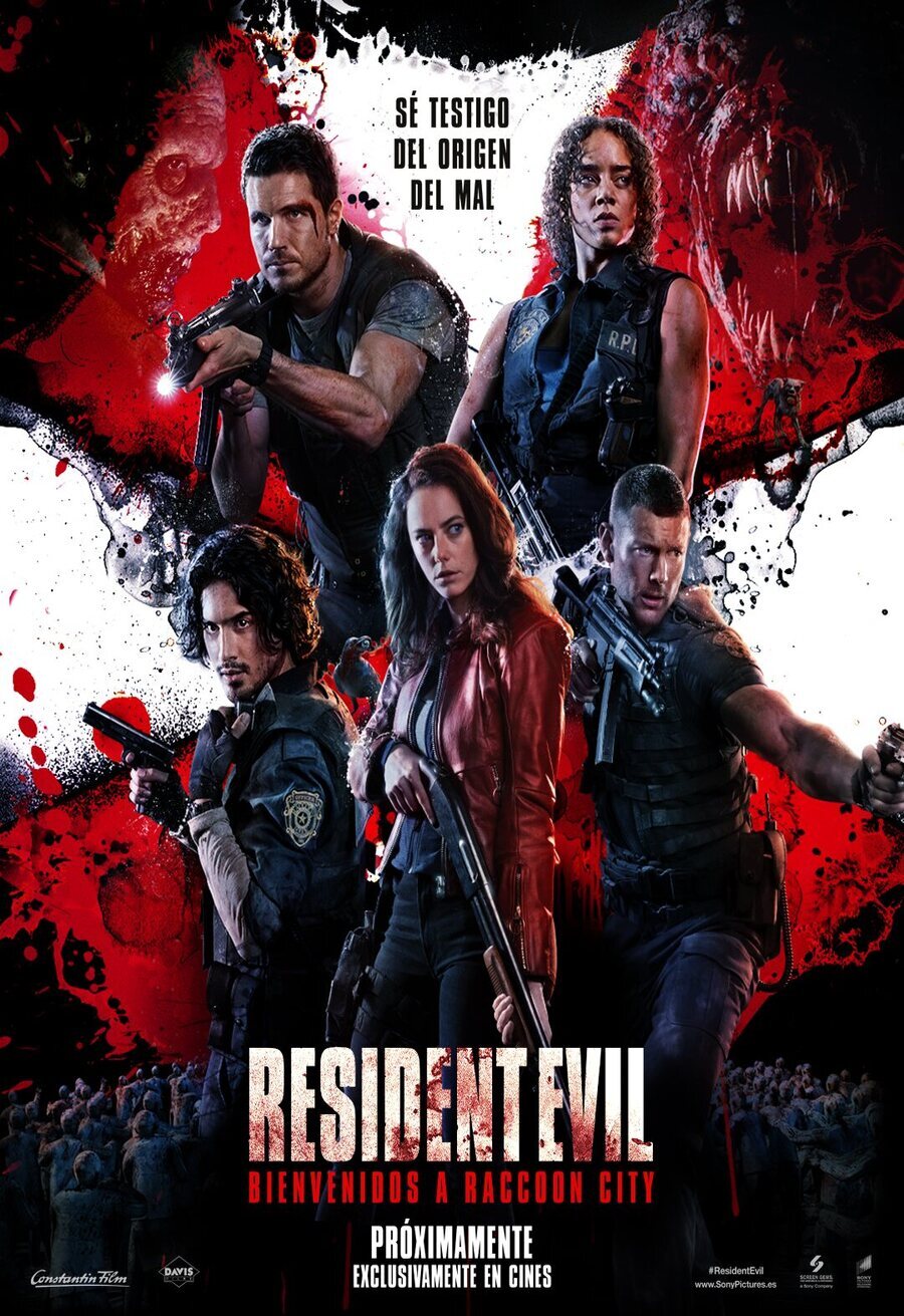 Cartel de Resident Evil: Welcome to Raccoon City - España