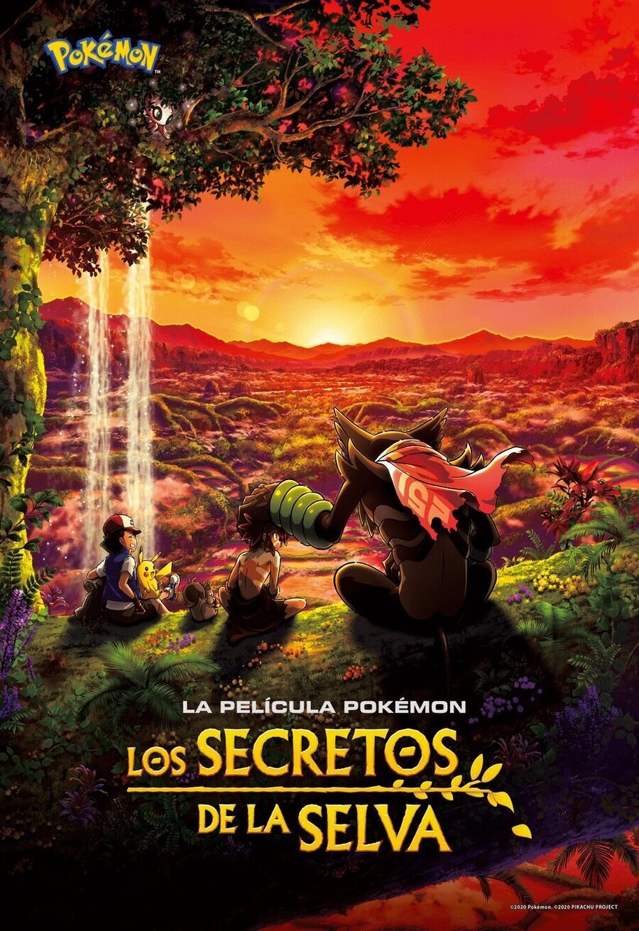 Cartel de Pokémon: Los secretos de la selva - España