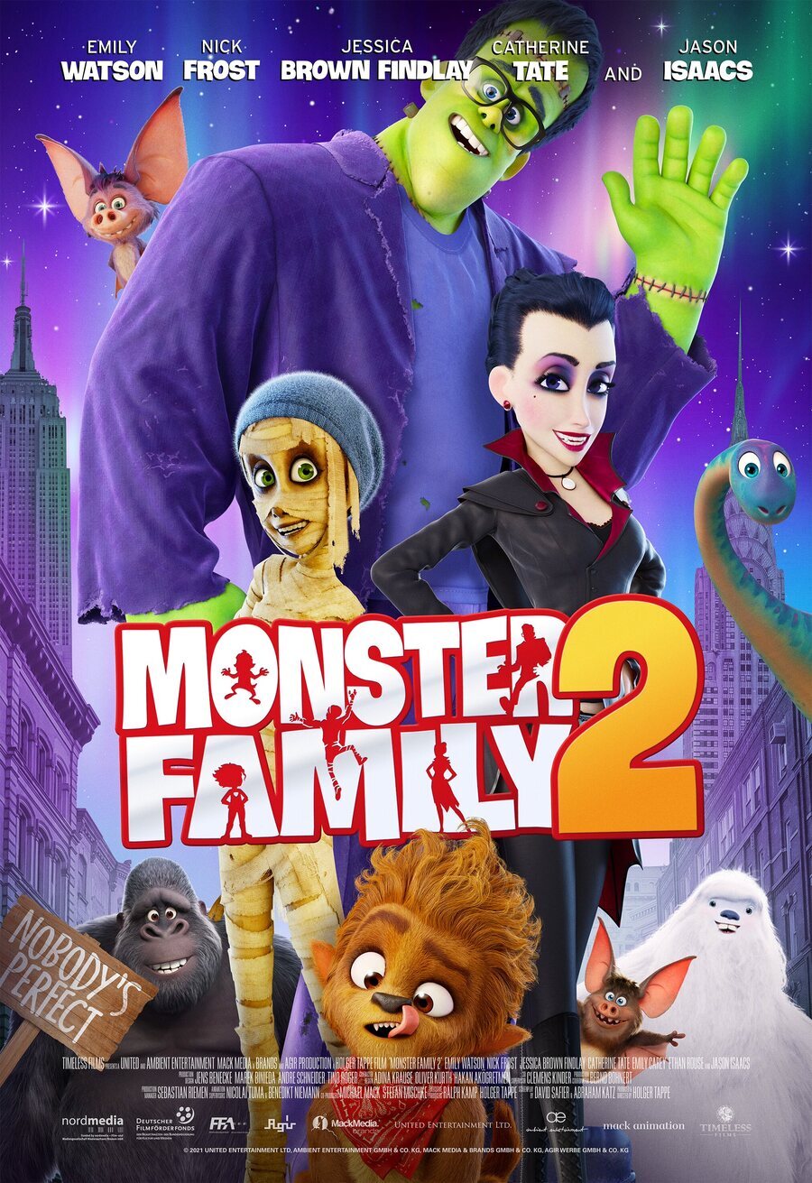 Cartel de La Familia Monster 2 - 