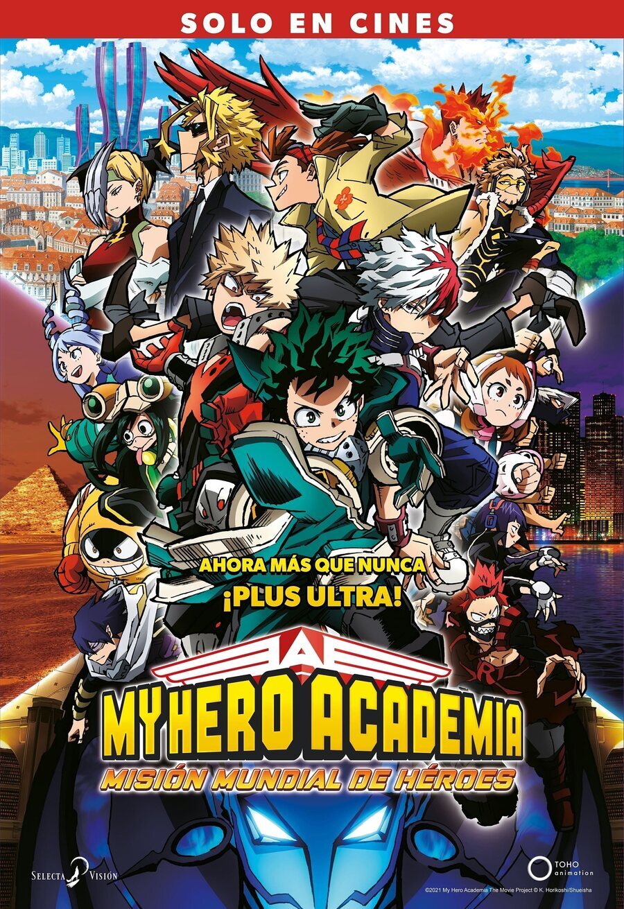 Cartel de My Hero Academia: World Heroes Mission - España