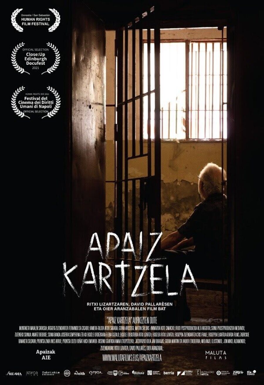 Cartel de Apaiz Kartzela - Español