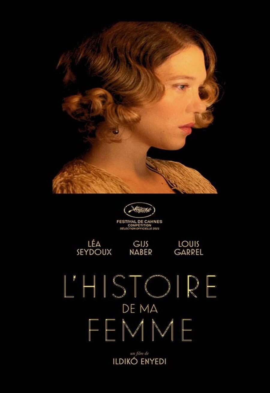 Cartel de The Story of My Wife - Francia