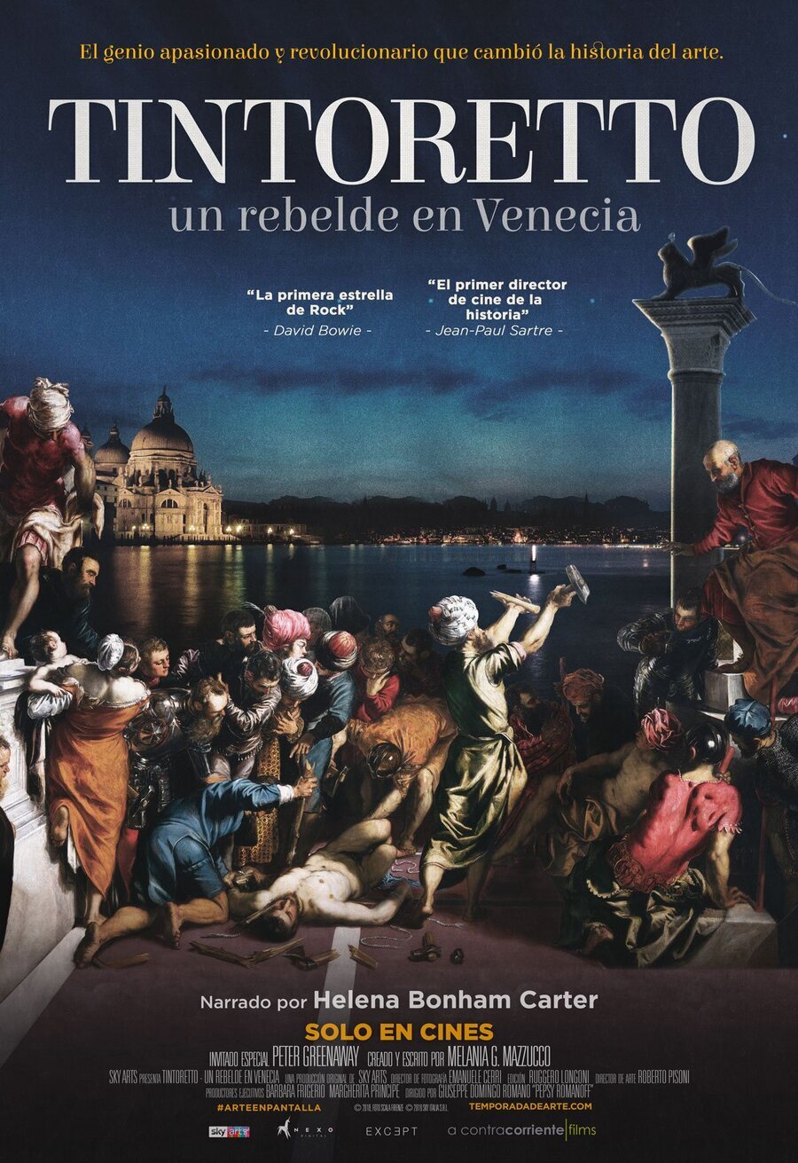 Cartel de Tintoretto, un rebelde en Venecia - Español