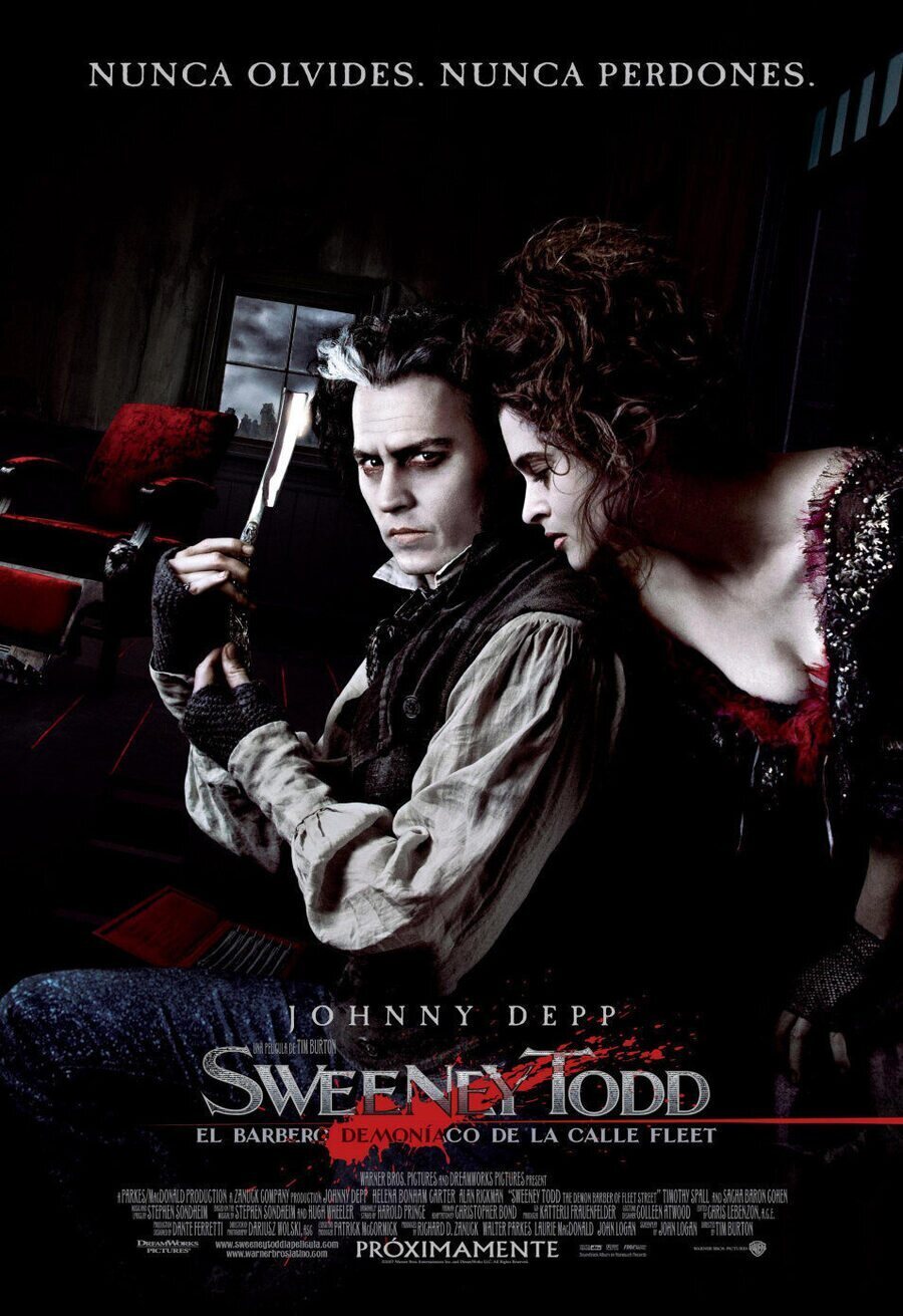 Cartel de Sweeney Todd: El barbero demoníaco de la calle Fleet - España