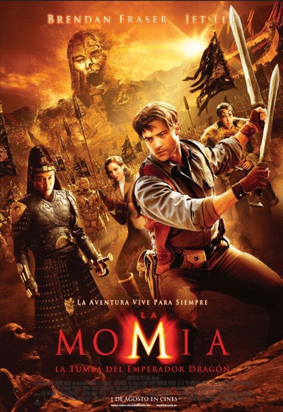 Cartel de La momia 3: La tumba del emperador dragón - España