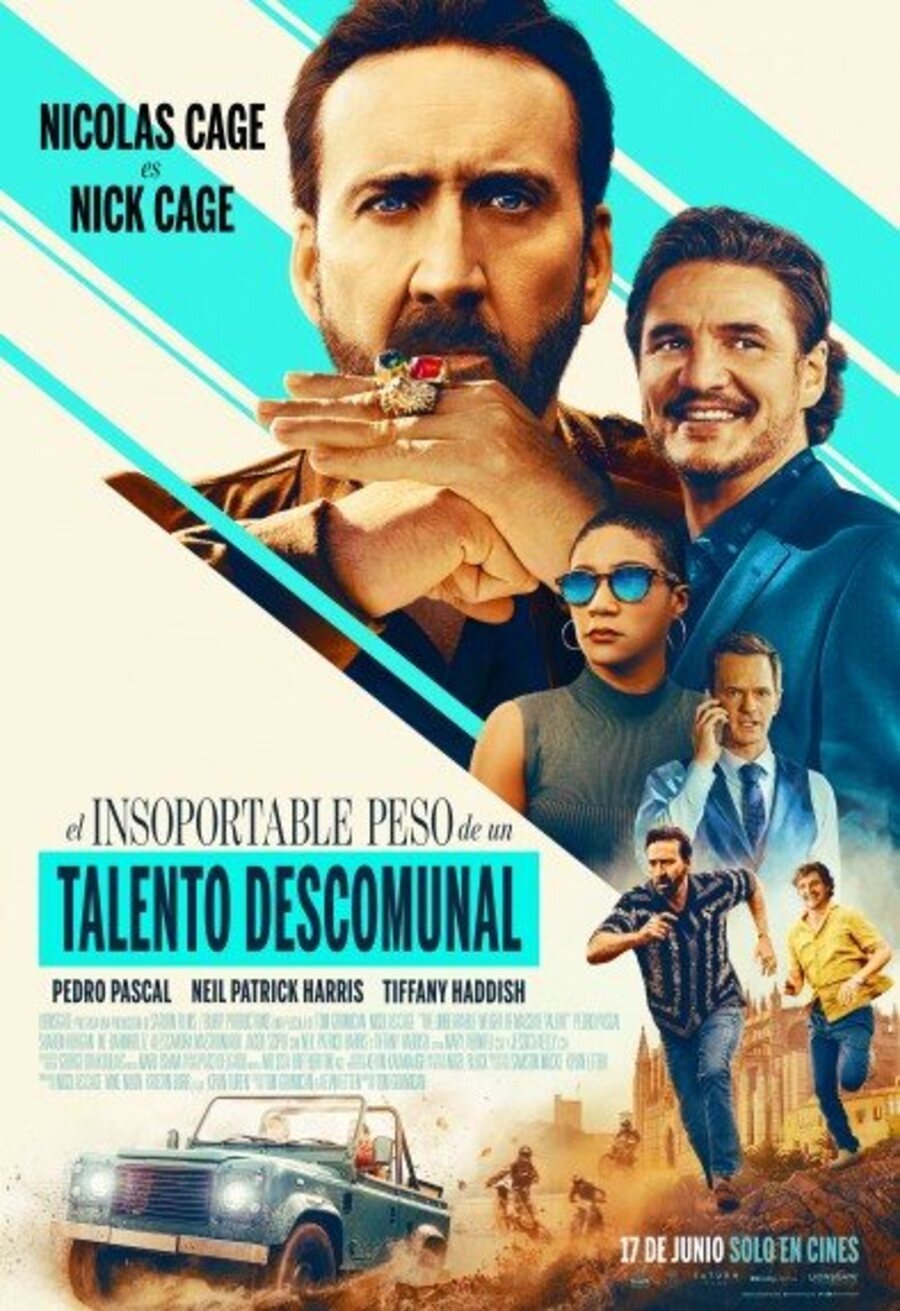 Cartel de El peso del talento - El insoportable peso de un talento descomunal