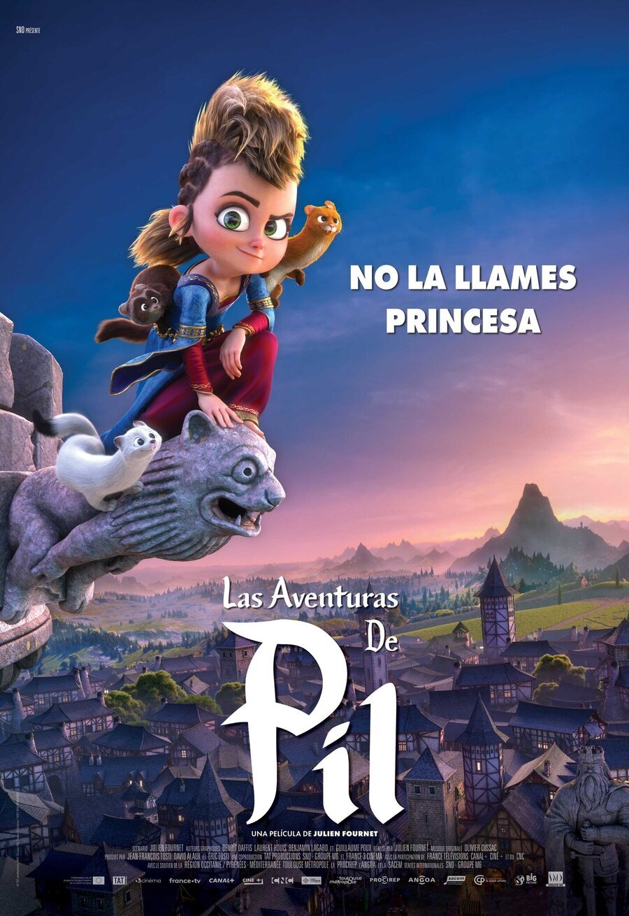 Cartel de Pil: Princesa Cero Fresa - Las aventuras de Pil