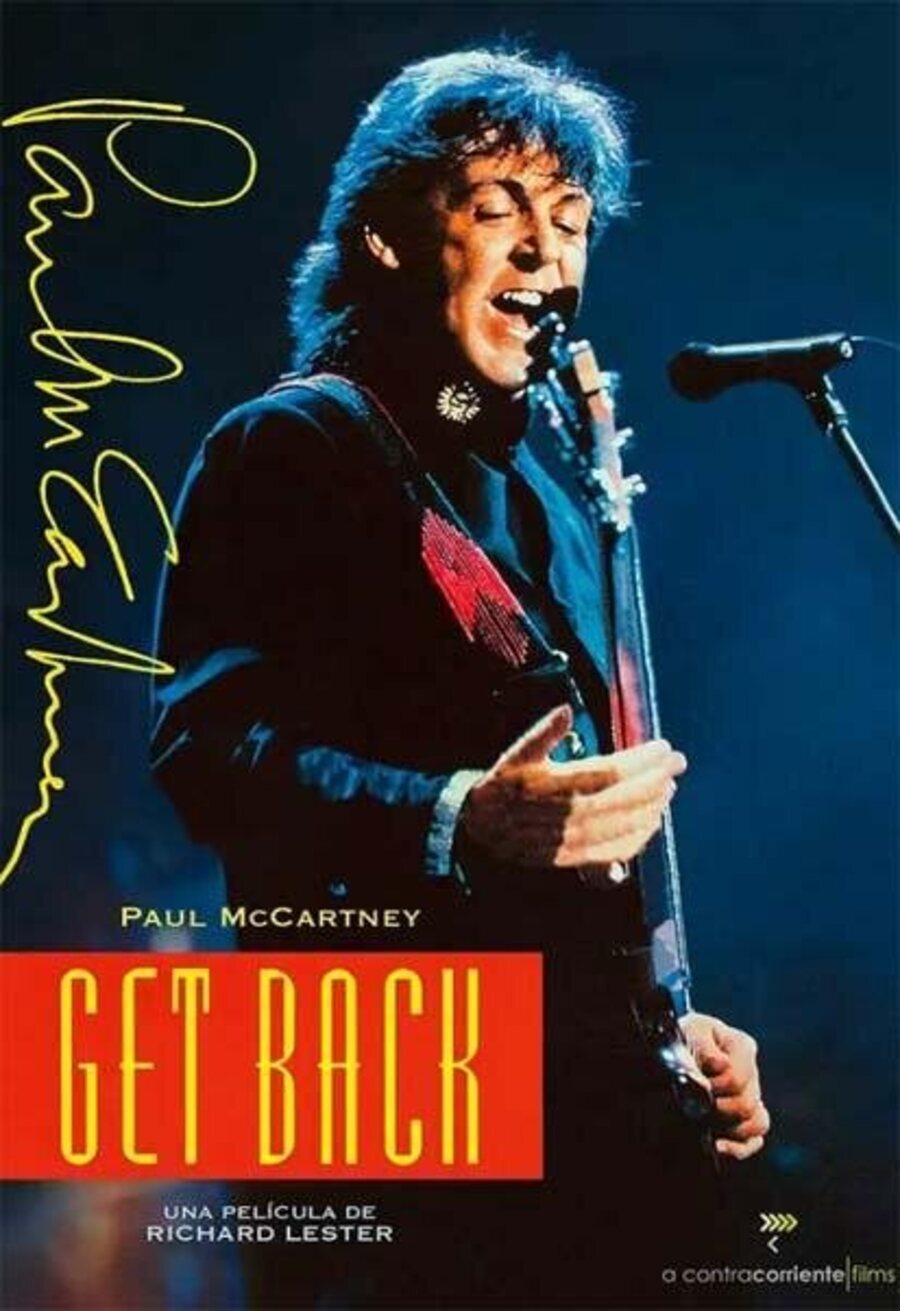 Cartel de Get Back - España