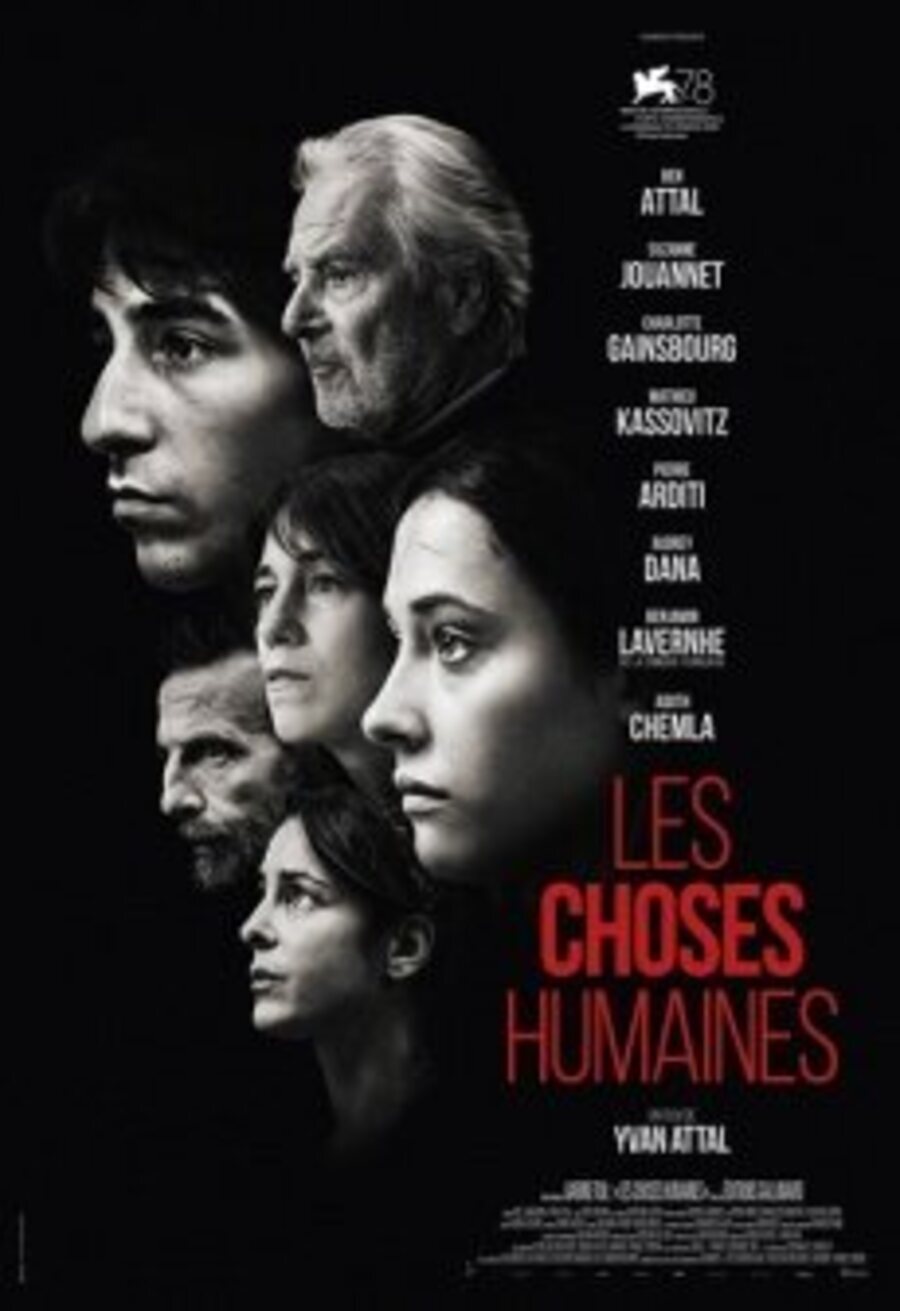 Cartel de Les choses humaines - Francia