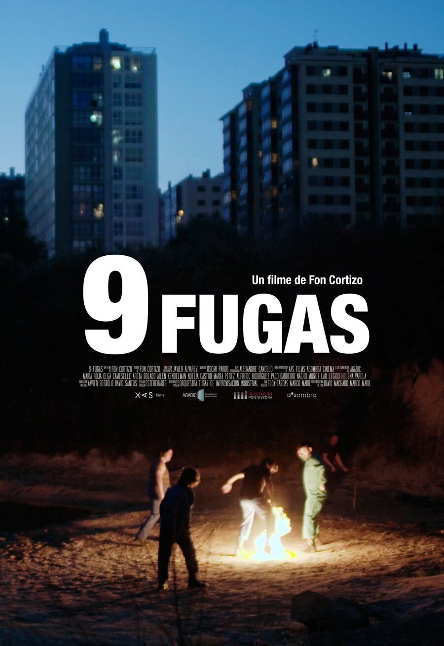 Cartel de 9 fugas - 9 fugas