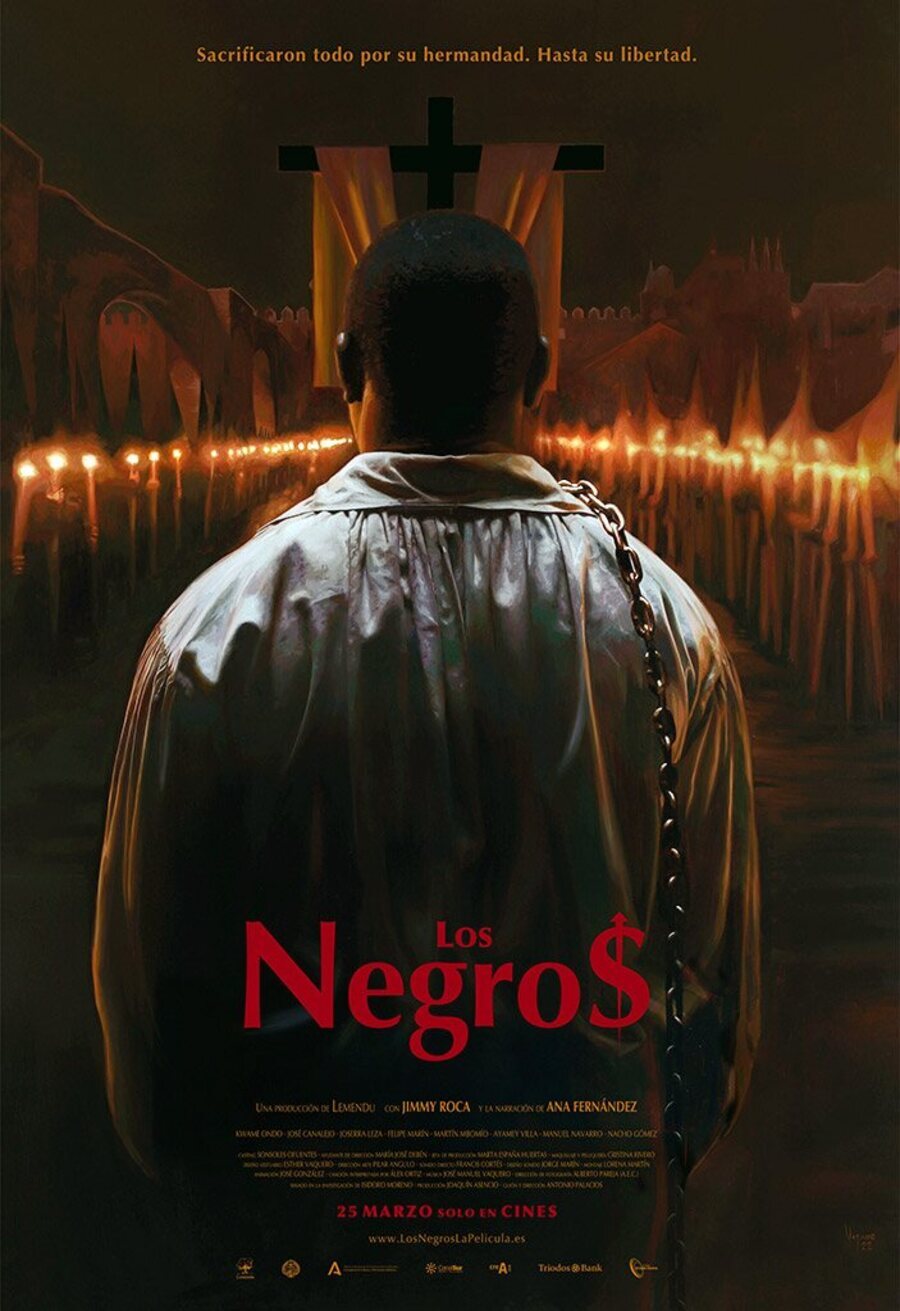 Cartel de Los negros - Los negros