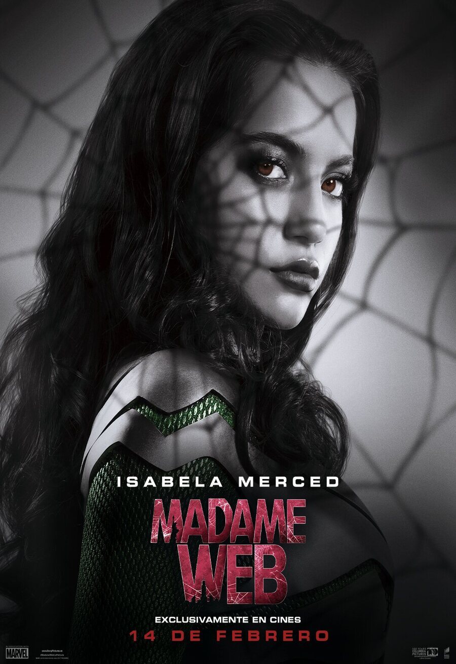 Cartel de Madame Web - Cartel Isabela Merced