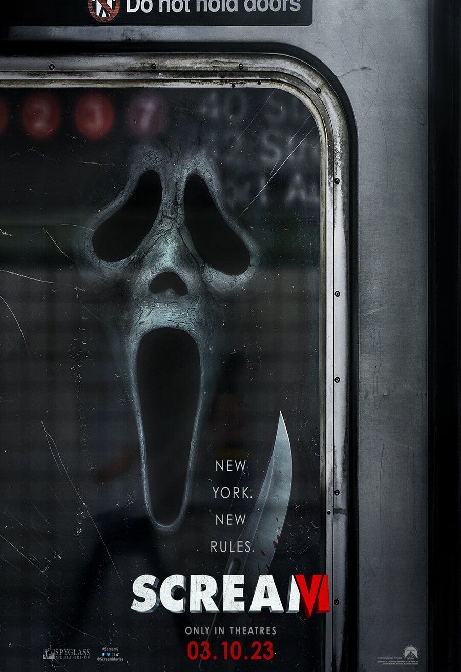 Cartel de Scream 6 - EEUU